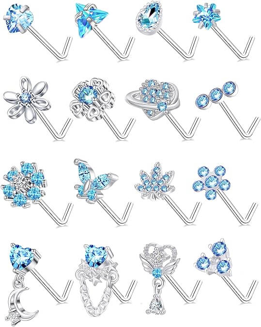 Blue nose stud collection