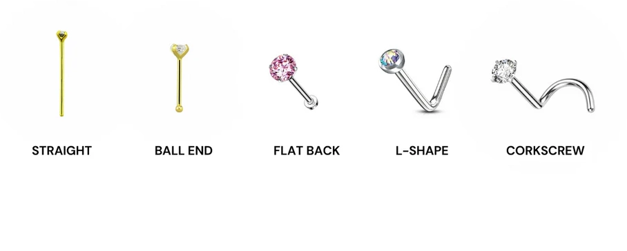 how to chose a perfect nose stud?